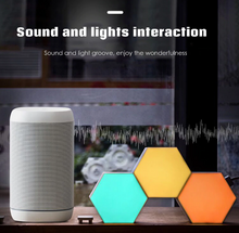 Load image into Gallery viewer, SmartHex™ - Geometry Assembly Smart Night Light - Have Light Your Way
