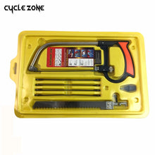 Load image into Gallery viewer, 8 in 1 Magic Saw Multi Purpose Hand DIY Steel Saw Metal Wood Glass Saw Kit 6 Blades Woodworking Metalworking Model Hobby Tool
