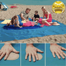 Load image into Gallery viewer, SandFree™ - Sand Free Beach Mat - No More Hassle With Sand and Dust
