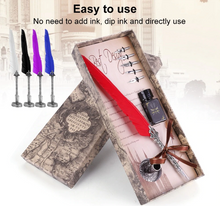 Load image into Gallery viewer, ROYAL™ - Classical Quill Pen Set - Writing Is A Process, a Journey Into Memory and the Soul
