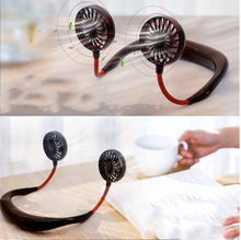 Load image into Gallery viewer, AirCooling™ - Mini Wearable Wireless neckband Fan - Stay Cool Wherever You Are
