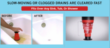 Load image into Gallery viewer, DrainClear™ - Mini High Pressure Sink Plunger -  Cleaning out any clogged drain in second

