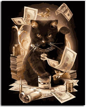 Load image into Gallery viewer, Cat Billionaire - Painting By Numbers
