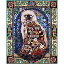 Load image into Gallery viewer, Mosaic Cat Collection - 5D™ Diamond Painting Kit

