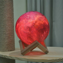 Load image into Gallery viewer, 2019 Galaxy Print Moon Lamp
