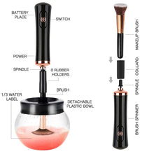 Load image into Gallery viewer, Electric Makeup Brush Cleaner
