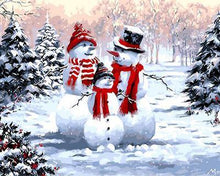 Load image into Gallery viewer, Cozy in the Snow - Painting By Numbers
