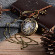 Load image into Gallery viewer, Steampunk Mechanic Pocket Watch
