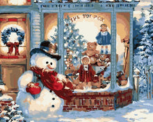 Load image into Gallery viewer, Cold Snowman - Painting By Numbers
