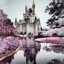 Load image into Gallery viewer, Pink Castle - 5D™ Diamond Painting Kit
