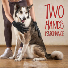 Load image into Gallery viewer, 2018 Pet Shedding Grooming Gloves for Cats, Dogs &amp; Horses
