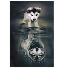 Load image into Gallery viewer, Dog/Wolf - 5D™ Diamond Painting Kit
