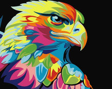 Load image into Gallery viewer, Artistic Eagle - Painting By Numbers
