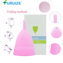 Load image into Gallery viewer, Beautique Menstrual Cup (2-pack, 100% Silicone)
