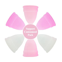 Load image into Gallery viewer, Beautique Menstrual Cup (2-pack, 100% Silicone)
