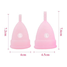 Load image into Gallery viewer, Beautique Menstrual Cup (2-pack, 100% Silicone)
