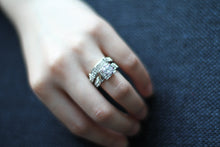 Load image into Gallery viewer, 925 Sterling Silver Natural Gemstone Ring Set
