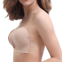 Load image into Gallery viewer, Invisible Backless Adhesive Push Up Bra
