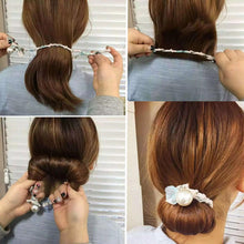 Load image into Gallery viewer, Pearl Hair Bun
