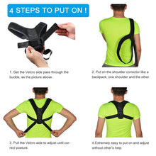 Load image into Gallery viewer, BodyWellness™ Posture Corrector (Adjustable Sizes)
