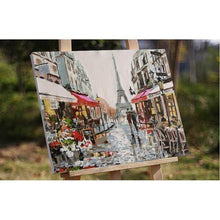 Load image into Gallery viewer, Romantic Paris Landscape- Painting By Numbers
