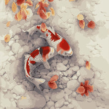 Load image into Gallery viewer, Red Carp- Painting By Numbers
