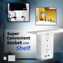 Load image into Gallery viewer, Super Convenient Outlet Socket Shelf
