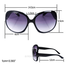 Load image into Gallery viewer, Retro Extra Large Shades Round Sunglasses
