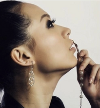 Load image into Gallery viewer, Elegant Silver Plated Dangle Drop Party Earrings
