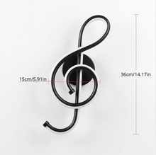Load image into Gallery viewer, 2019 LED Treble Clef Wall Lamp
