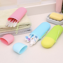 Load image into Gallery viewer, Portable Toothpaste Toothbrush Holder Cap Household Storage Cup
