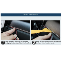 Load image into Gallery viewer, 3M Adhesive Strips for Car Interior Decoration Auto Accessories
