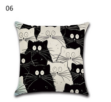 Load image into Gallery viewer, Cat Pillow Case Decorative Cushion Covers
