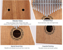 Load image into Gallery viewer, iMELODY™ Gorgeous 17 Keys Kalimba - Thumb Piano - Play an instrument never easy like this!
