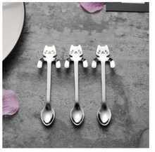 Load image into Gallery viewer, Stainless Steel Long Handle Spoons Set
