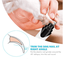 Load image into Gallery viewer, JR™ Rechargeable Pet Nail Grinder
