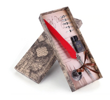 Load image into Gallery viewer, ROYAL™ - Classical Quill Pen Set - Writing Is A Process, a Journey Into Memory and the Soul
