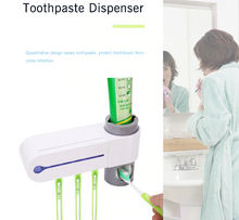 Load image into Gallery viewer, 2019 TeethCarer™ - 2 in 1 Toothbrush Sterilizer &amp; Toothpaste Dispenser - Must-Have Tool for Your Bathroom
