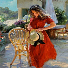 Load image into Gallery viewer, Country Girl - Painting By Numbers
