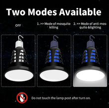 Load image into Gallery viewer, BugDestroyer™ - 2 in 1 LED Mosquito Killer Lamp - Trap and Kill Mosquitoes by 100%
