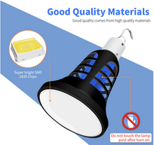 Load image into Gallery viewer, BugDestroyer™ - 2 in 1 LED Mosquito Killer Lamp - Trap and Kill Mosquitoes by 100%
