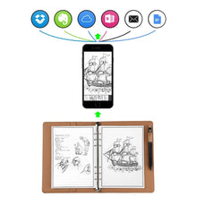 Load image into Gallery viewer, Elfinbook™ X - Smart Erasable Notebook with Leather cover
