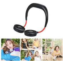 Load image into Gallery viewer, AirCooling™ - Mini Wearable Wireless neckband Fan - Stay Cool Wherever You Are
