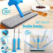 Load image into Gallery viewer, Double Sided Lazy Mop with Self-Wringing Ability
