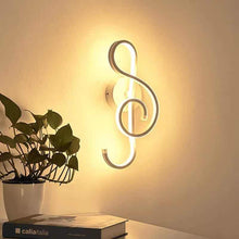 Load image into Gallery viewer, 2019 LED Treble Clef Wall Lamp
