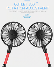 Load image into Gallery viewer, AirCooling™ - Mini Wearable Wireless neckband Fan - Stay Cool Wherever You Are
