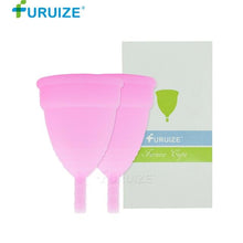 Load image into Gallery viewer, Beautique Menstrual Cup (2-pack, 100% Silicone)
