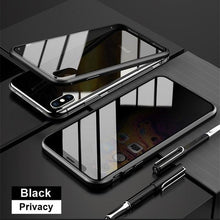 Load image into Gallery viewer, Magnetic Privacy Metal Phone Case For Iphone
