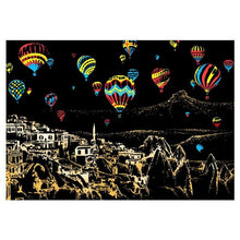 Load image into Gallery viewer, Scratch Paint City Night-view - Stress Relief &amp; Develop Your Artist Imagination
