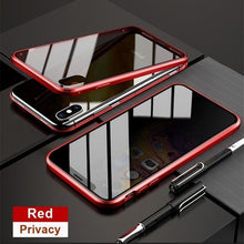 Load image into Gallery viewer, Magnetic Privacy Metal Phone Case For Iphone
